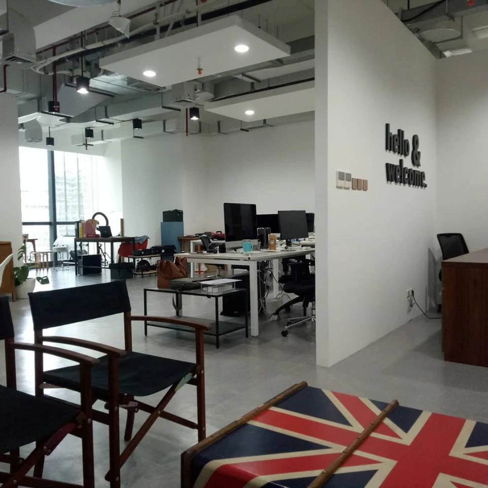 creative workspace interior architecture design Jakarta